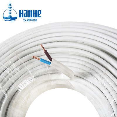 漢河電線 BVVB 26mm2國標2芯硬護套線銅芯家裝電線家用明線